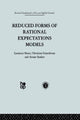 Book cover of: Reduced Forms of Rational Expectations Models. By: L. Broze
