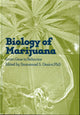 Book cover of: Biology of Marijuana. By: Emmanuel S Onaivi
