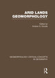 Book cover of: Arid Land Geom: Geom Crit Conc. By: David Evans