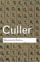 Book cover of: Structuralist Poetics