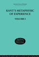 Book cover of: Kant's Metaphysic of Experience