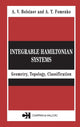 Book cover of: Integrable Hamiltonian Systems. By: A.V. Bolsinov
