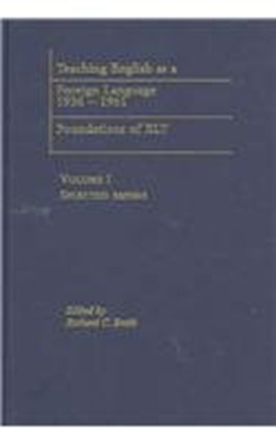 Book cover of: Teaching English as a Foreign Language, 1936-1961. By: Richard C. Smith