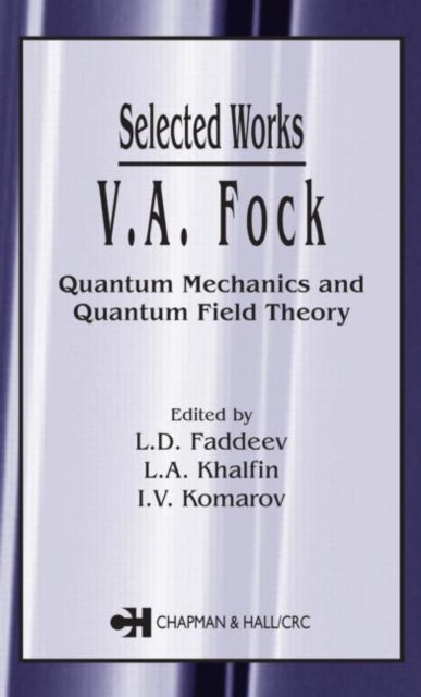 Book cover of: V.A. Fock - Selected Works