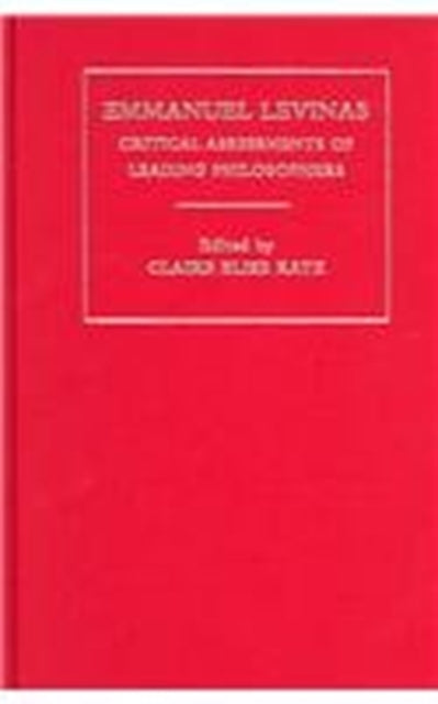 Book cover of: Emmanuel Levinas. By: Claire Katz