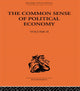 Book cover of: Commonsense of Political Economy. By: Phili Wicksteed