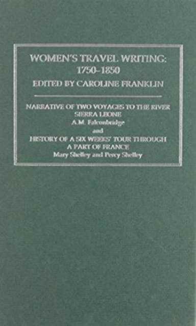 Book cover of: Womens Travel Writing 1750-185. By: C. Franklin