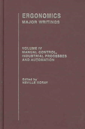 Ergonomics Mw Vol 4: Manu Cont