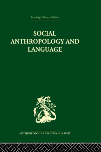 Book cover of: Social Anthropology and Language. By: Ardener, Edwin.