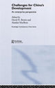 Book cover of: Challenges for China's Development. By: David Brown