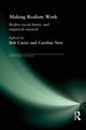 Book cover of: Making Realism Work. By: Bob Carter: Car