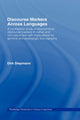 Book cover of: Discourse Markers Across Languages