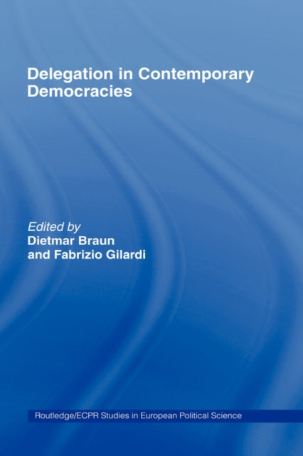 Book cover of: Delegation in Contemporary Democracies