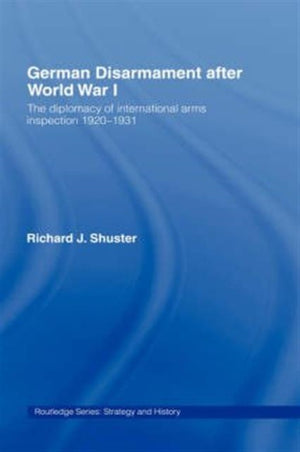 German Disarmament After World War I