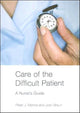 Book cover of: Care of the Difficult Patient. By: Peter J. Manos