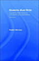 Book cover of: Students Must Write