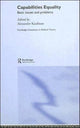 Book cover of: Capabilities Equality. By: Alexander Kaufman