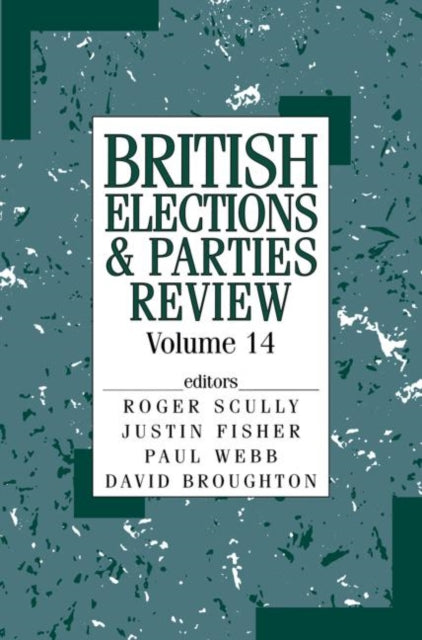 Book cover of: British Elections & Parties Review. By: Philip Cowley
