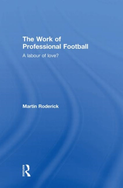 Book cover of: Work of Professional Football