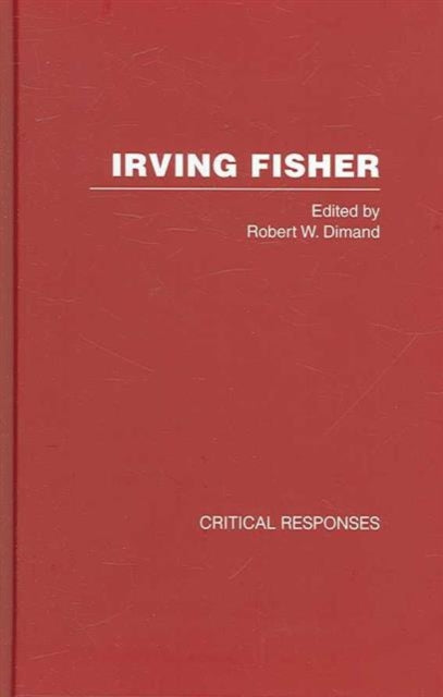 Book cover of: Irving Fisher. By: Dimand