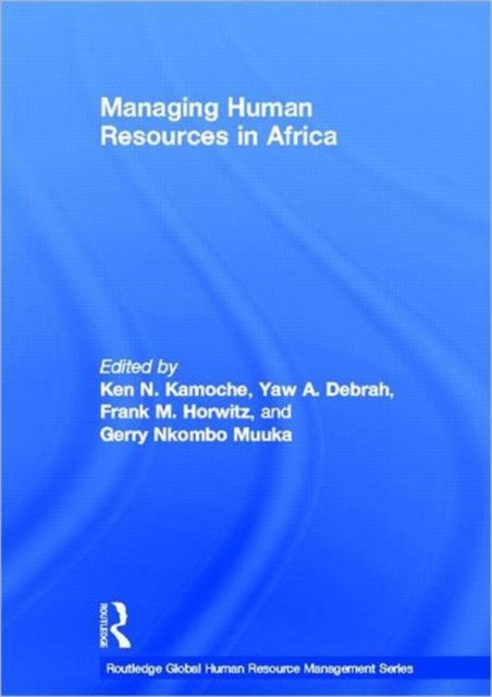 Book cover of: Managing Human Resources in Africa