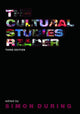 Book cover of: Cultural Studies Reader. By: E Simon During