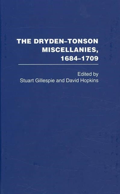 Book cover of: Dryden-Tonson Miscellanies 6 vols. By: David Hopkins: