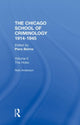 Book cover of: CHICAGO SCHOOL CRIMINOLOGY Volume 2. By: Piers Bierne