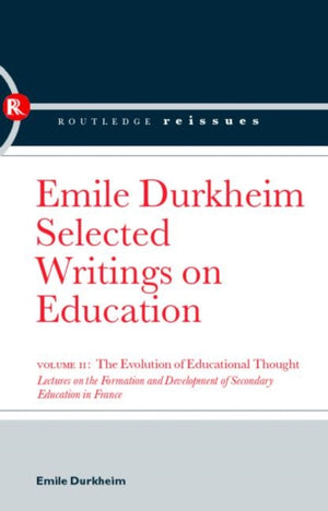 Evolution of Educational Thought