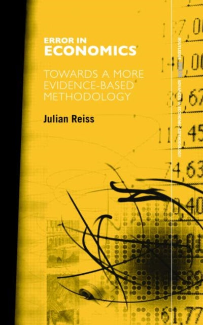 Book cover of: Error in Economics. By: Julian Reiss