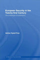 Book cover of: European Security in the Twenty-First Century. By: Hyde-Price