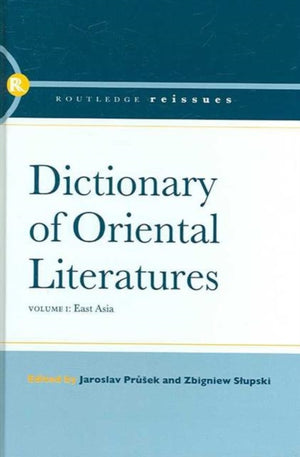 Dictionary of Oriental Literatures
