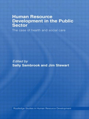 Human Resource Development in the Public Sector