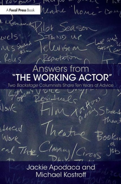 Book cover of: Answers from The Working Actor. By: Jackie Apodaca