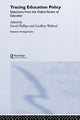 Book cover of: Tracing Education Policy. By: G. Walford