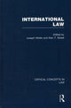 Book cover of: International Law. By: Joseph Weiler
