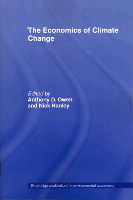 Book cover of: Economics of Climate Change. By: Nick Hanley