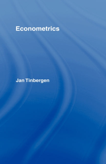 Book cover of: Econometrics. By: Jan Tinbergen