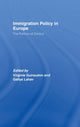 Book cover of: Immigration Policy in Europe. By: V & Guiraudon