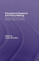 Book cover of: Educational Research and Policy-Making. By: Lesley Saunders, Ed. Saunders