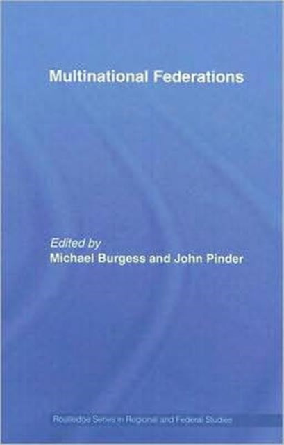 Book cover of: Multinational Federations. By: Burgess