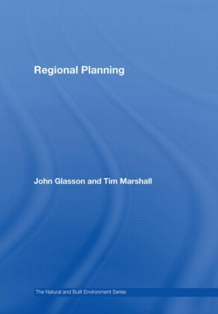 Book cover of: Regional Planning. By: John Glasson