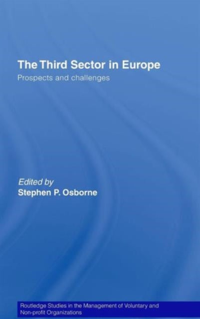 Book cover of: Third Sector in Europe. By: Stephe Osborne, Stephen P. Osborne