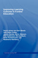 Book cover of: Improving Learning Cultures in Further Education. By: David; B James