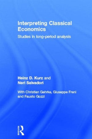 Interpreting Classical Economics