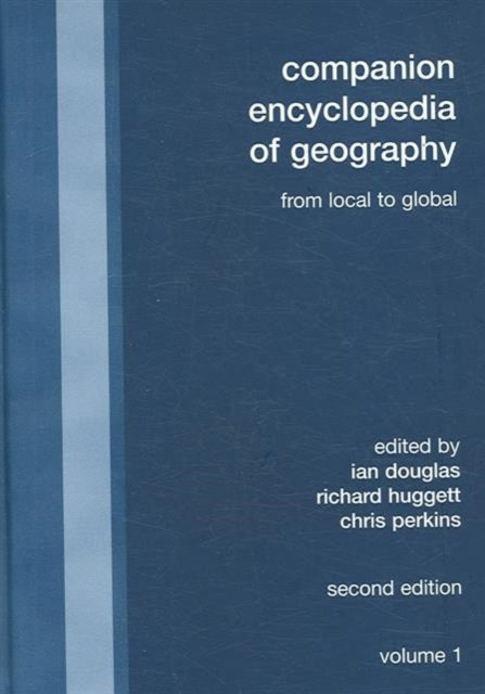 Book cover of: Companion Encyclopedia of Geography. By: Douglas/Huggett
