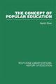 Book cover of: Concept of Popular Education. By: Silver.
