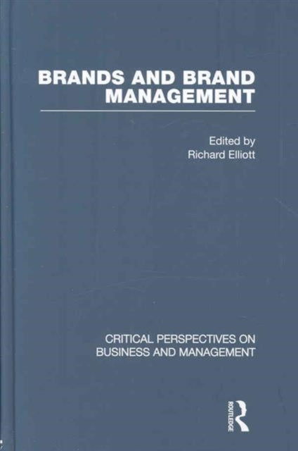Book cover of: Brands and Brand Management