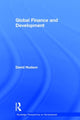 Book cover of: Global Finance and Development. By: David Hudson