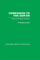 Book cover of: Companion to the Qur'an. By: W.M. Watt